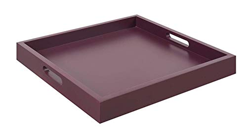 - Convenience Concepts Palm Beach Serving Tray, Purple