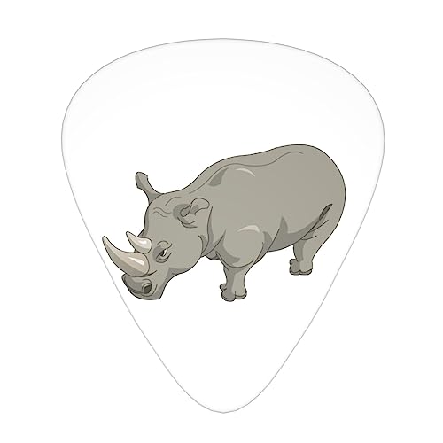 Angry Rhino Lot de 12 médiators tendance et durables pour guitare électrique et basse - Les Beatles, Paul McCartney, John Lennon, RIngo Starr, George Harrison Angry Rhino Lot de 12 médiators tendance et durables pour guitare électrique et basse