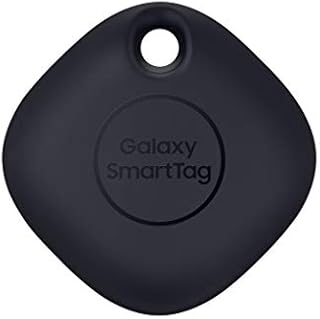 SAMSUNG Galaxy SmartTag Bluetooth Smart Home Accessory Tracker, Attachment Locator for Lost Keys, Bag, Wallet, Luggage, Pets, Glasses, 2021, US Version, Black