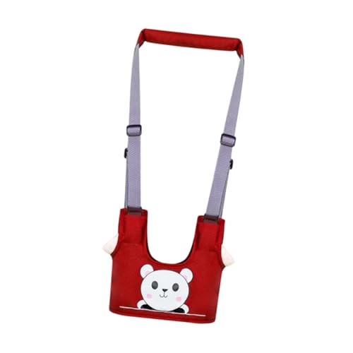 DYNWAVE Walking Harness Learning Portable Handheld for Child Infant Baby Boys Girls, Red