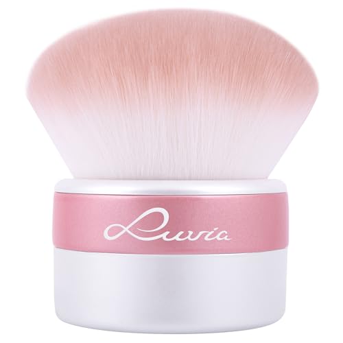 XXL Kabuki Brush Luvia, Powder Make-Up Brush, XXL Powder Brush for the Face Bronzer, Blush, Contour, Highlighter