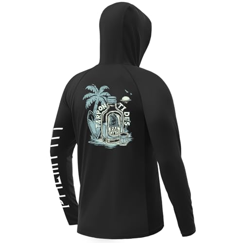 Image of Palmyth Fishing Shirts for Men Long Sleeve UPF 50+ Sun Protection Hoodie