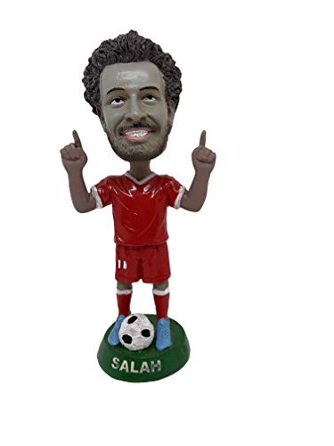 Figura Salah Miniatura, reproducción de resina, 100% pintada a mano, altura 20...