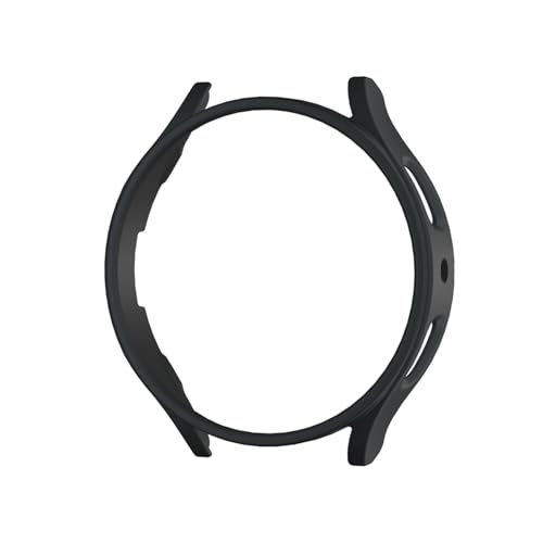 xiaopang Watch 4 5 6 40mm 44mm �J�o�[ Watch5 Pro 45mm�p �ی�P�[�X �v���X�`�b�N�J�o�[ �K���X�Ȃ�(�u���b�N�AGalaxy Watch 6 44mm) 1��