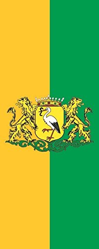 Drapeau de la Haag vertical de 120 x 300 cm pour mât extérieur U24