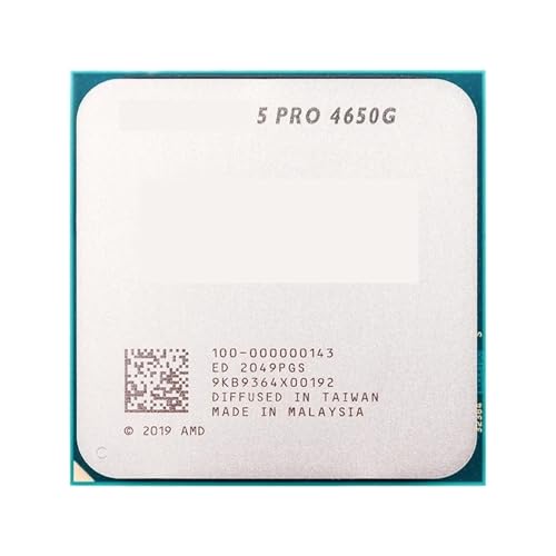 Processeur R5 5 Pro 4650G 6 cœurs et cache L3 8 Mo pour performance thermique 65 W