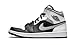 Produktbild Nike Jordan 1 Mid White Shadow., Schwarz (Weißer Schatten), 44 EU
