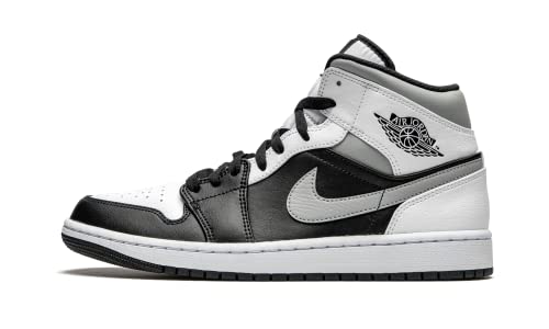 Nike Jordan 1 Mid White Shadow Black/Medium Grey-White 554724-073