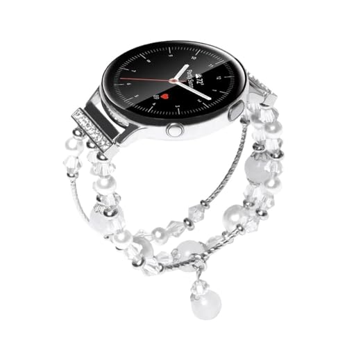 Correa de 20mm estilo joyeria para Galaxy Active 2 que transforma tu reloj deportivo