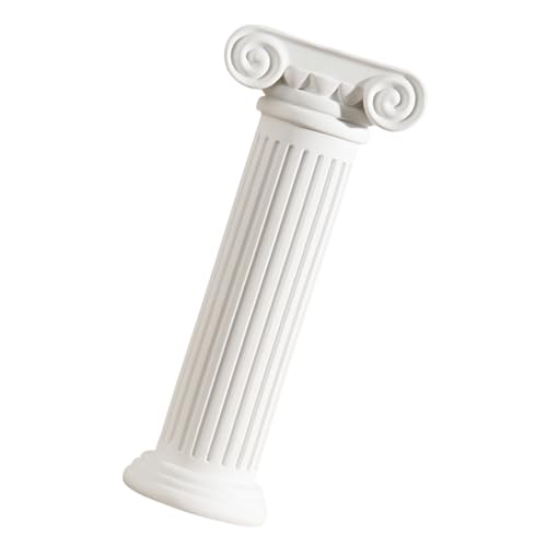 ROMISBABA Columna Romana Decorativa de para Flores Jarrón Retro Duradero para Bodas y Decoración Interior y Exterior Soporte Elegante para Plantas