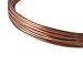 16 Gauge, 99.9% Pure Copper Wire (Round) Half Hard CDA #110 Made in USA - 25FT by CRAFT WIRE