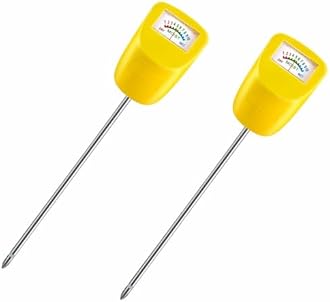 XLUX Plant Soil Tester Meter, Soil Moisture Meter Sensor, Water Monitor for Gardening, Farming, Home, Indoor and Outdoor Plants, Flower, 2 Pack