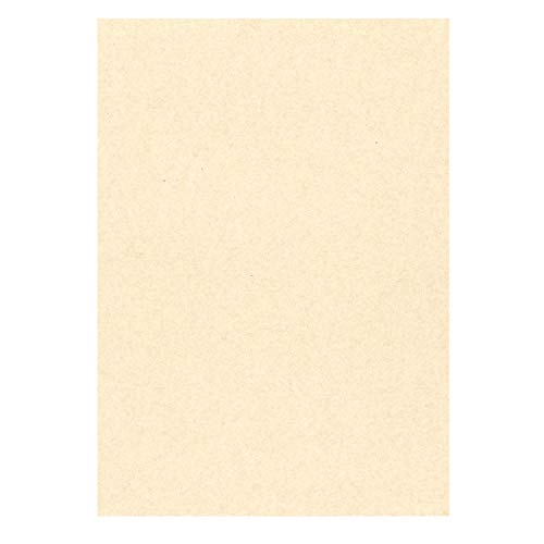 【Amazon.co.jp 限定】 長門屋商店 モダンクラフトペーパー A4 バニラ(紙厚0.25mm)【60枚入】 ナ-MK281A