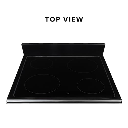 Equator Advanced Appliances ECR 244 Equator Stainless Steel Electric Stove With Convection Oven, Air Fryer & Ceramic Cooktop 24-Inch, 4 Burners - Kitchen Cooking Range thumb #6