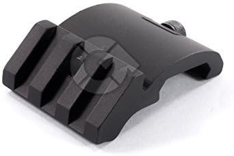Fastdealz Ultra Low Profile Offset Picatinny Rail Mount 45 Degree 20mm Side Black for Red Dot, Mangifiers, Flashlights