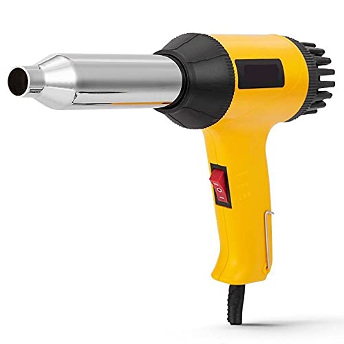 AASONS Professional Plastic Welding Gun Torch 700w Adjustable Temperature 50° to 550° | PVC Heating Torch Auto Parts Supply PP Plastic Hot Air Gun Welding Equipment with Spare Coil & Taper Nozzle-image-10