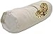 Bean Products WheatDreamz Neck Roll Pillow + Natural Case - 100% Organic Cotton - Filled with Organic Millet - 6