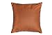 Centaur - Coussin décoratif en Cuir - Brun Cognac 40x40 cm - Idéal pour Le canapé ou la Chambre à Coucher - Housse de Coussin en Cuir véritable Facile à Entretenir
