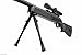 CYMA zm51 Spring Airsoft Gun Sniper Rifle fps-400 w/bipod, Scope(Airsoft Gun)