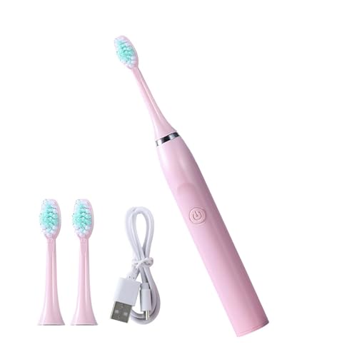 Cepillo de dientes eléctrico ultrasónico para adultos, cepillo de dientes eléctrico con 3 cabezales de cepillo de dientes eléctrico