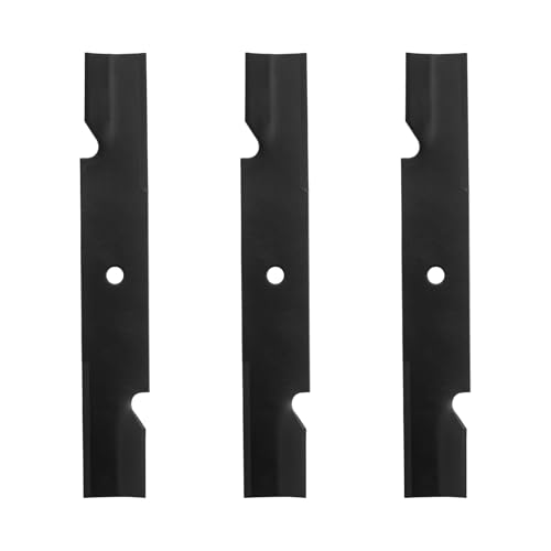 BCQNXX 482877 High Lift Blades Set Replaces Scag 48110 481706 482461 483316 Snapper 7075771 7075771BZYP Lesco 21871 50111 Hustler 601123 Compatible with CZT19480KWV CZT19481KWV 48 Deck (3PACK)