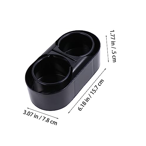 Portavasos multifuncional para carro color negro miniatura 2