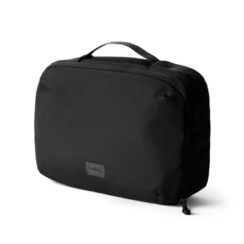 Bellroy Hanging Toiletry Kit Plus (8 Liter Travel Hanging Toiletry Bag) - Black
