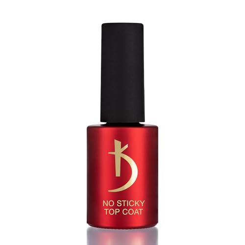 K Professional Gel UV Top Coat Vernis à ongles Longue durée Finition brillante 15 ml
