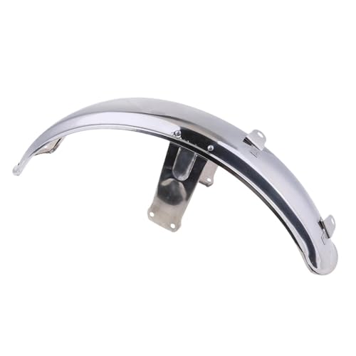 Garde-boue moto DY100 chromé pour stopper les éclaboussures de boue - 4