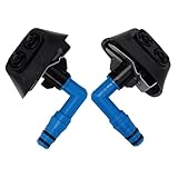 Einfache Installation und Montage: Die Düse kann sowohl auf der linken als auch auf der rechten Seite der vorderen Stoßstange einfach installiert werden und bietet so eine Passform für verschiedene Fahrzeuge.