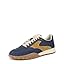 Heather Blue/Gold Dust Leather