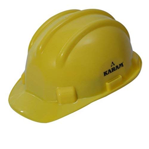 Karam PN501 Safety Helmet (Yellow) Pack Of 6 Amazon.in Industrial