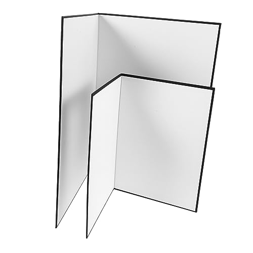 Réflecteur photographie Lurrose pliable en carton blanc contre les ombres dures