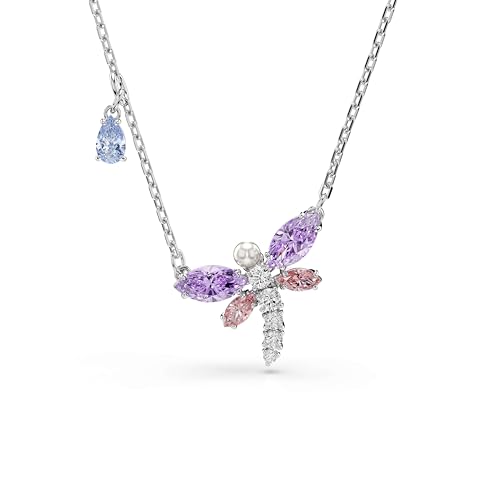 Image of Swarovski x Ariana Grande Collection, Mixed Cuts, Dragonfly, Rhodium Plated