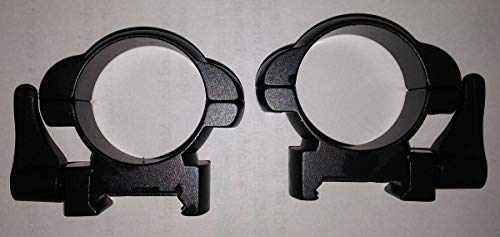 Nikko Stirling Steel-Lok Qr 30mm Mediana Acero Mounts, Tejedor