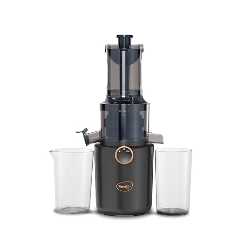 Image of Pigeon by Stovekraft Pure Slow Juicer| 250W Motor| Nutrient Rich Juice| All-in-1 Fruits & Vegetable Juicer| Maximum Juice Extraction Auger | Separate Juice & Pulp Cups | 2 Year Warranty