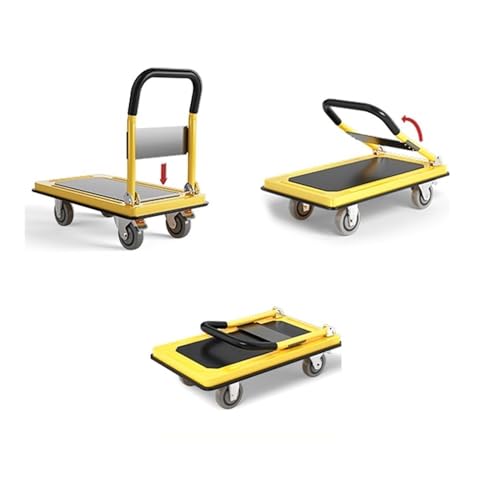 Carretilla plegable resistente para carga y transporte miniatura 3