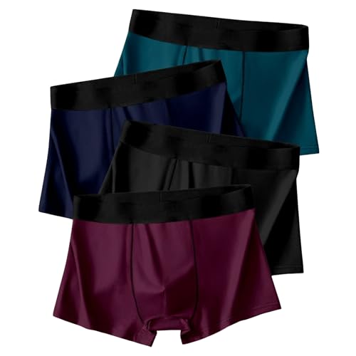 Image of Men's Printed Boxer Briefs for Everyday Wear | Premium Stretch Underwear | Comfortable Fit & No Ride-Up