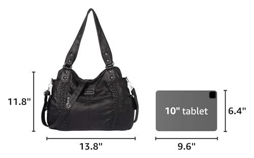 Image of Angel Barcelo Purses for Women Soft PU Leather Shoulder Bag Crossbody Purse and Handbags
