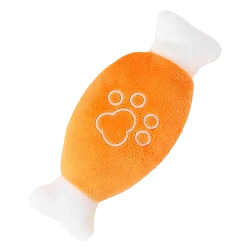 Giocattolo di peluche per cani - Peluche a forma di di pollo, giocattolo da masticare per dentizione, 18 x 8 x 4,5 cm, resistente agli, morbido regalo interattivo per amanti dei cani e