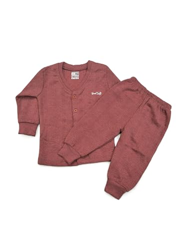 Image of Top and Pyjama Set Thermal for Unisex Baby