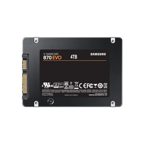 Image of Samsung 870 EVO 4TB SATA 2.5 inch Internal Solid State Drive (SSD) (MZ-77E4T0)