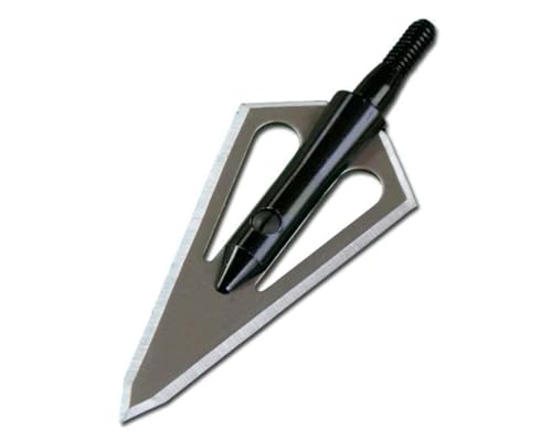 Stinger 2 Blade Arrow Broadhead (Pack of 3), 150-Grain