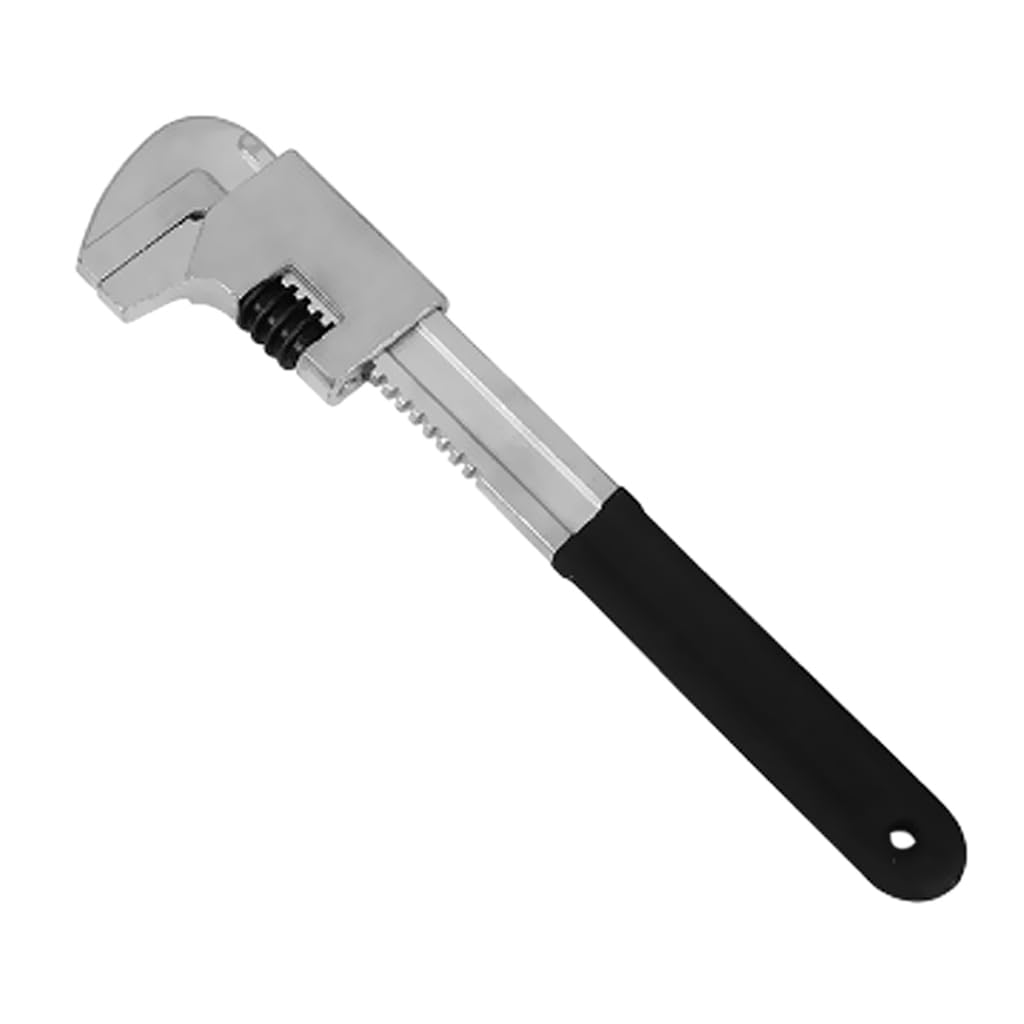 AUYXSSZ F-Shaped Wrench Steel Adjustable Wrench Necessary Tool for General Assembly Work Comfortable Grip Easy to in Repairs Adjustable Spanner Monkey Spanner