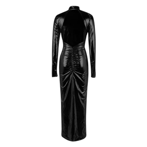 Robe décontractée fluide anti-chaleur coupe flatteuse et dos nu sans complexe - 4