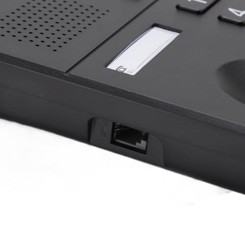 Teléfono fijo con cable Sanpyl, pantalla LCD y ajuste de volumen miniatura 4