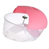 Mipcase 1Pc Panzerschildkröte Für Haustier Bärtige Lebende Seeschildkröte Eidechsen Aquarienschildkröte Mit Krabben Drachenplattform Hocken Zucht Kleine Behälter Reptilien Schlangen
