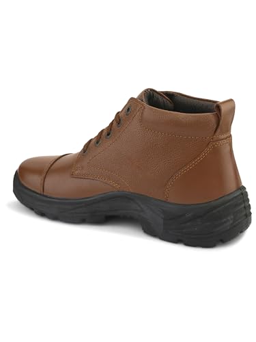 Image of TSF Tan Genuine Leather Police Boot