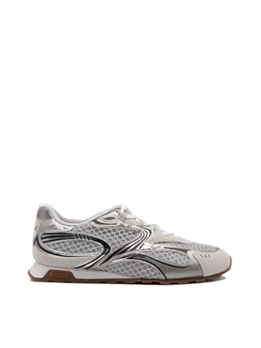 ASH Zapatillas Kabuki Blanco y Plata Kabuki Plata, plateado, 39 EU