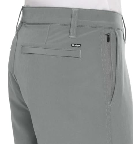 Hurley Men's Venture Hybrid Walk Short (US, Numeric, 30, Regular, Regular, Gray)4